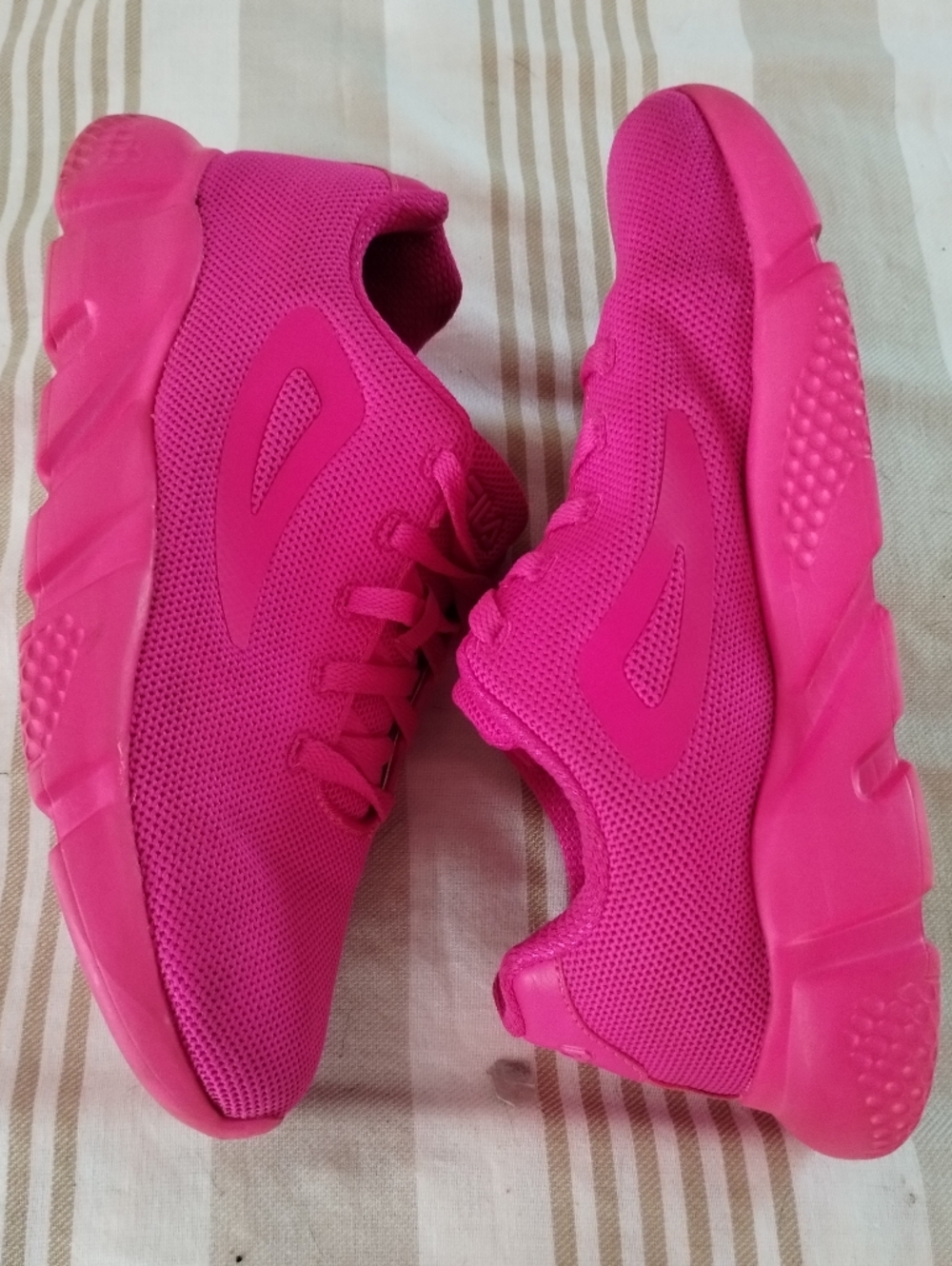 Fila Hot Pink Athletic Sneakers - Lightweight Comfort - Picture 2 of 8